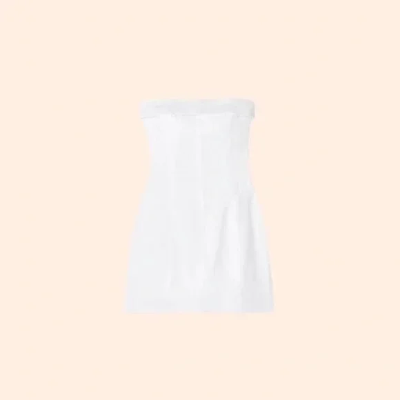 1HR SALE Reformation Madilyn Linen Dress (White) Dresses 1HR SALE Reformation Madilyn Linen Dress (White) Dresses
